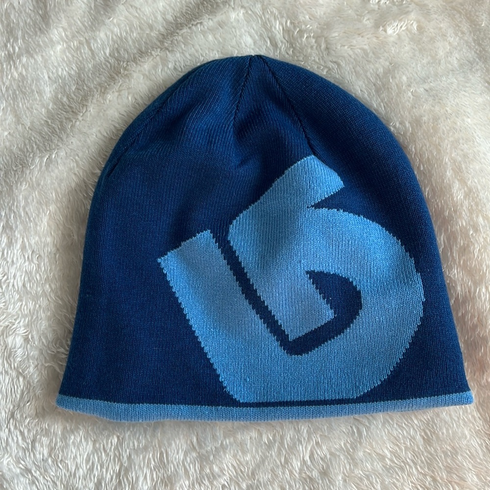 Blue Reversible Snowboarding Hat